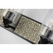 Arcadia 3 Light 22 inch MB Bath Light Wall Light in Matte Black